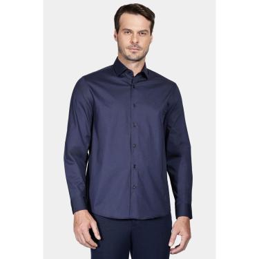 Imagem de Camisa Aramis Manga Longa Regular em Tricoline Stretch-Masculino