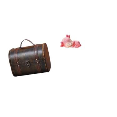 Imagem de MotiveTech Organizador de Joias Vintage em Resina com Veado Adormecido, Caixa Decorativa para Guardar Anéis, Ideal para Decoração de Mesa de Jantar Ou Cozinha.