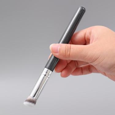 Imagem de 1 pincel de maquiagem angular profissional de contorno e corretivo para esculpir o rosto, sombra, beleza, cosméticos, ferramentas, estilo 2