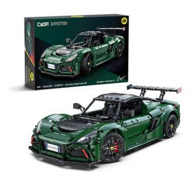 Imagem de CaDA C61511W 1:8 Lotus Exige Cup 430 Building Block Set Officially Licensed Super Sports Car Model with MOC Collaboration 3730PCS Collectible Racing Car Kit for Adults Enthusiasts