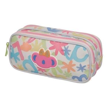 Imagem de Estojo Escolar Duplo Lilica Ripilica Lov It Florescer 7715114 PACIFIC 