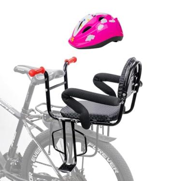 Imagem de OUSEXI Cadeirinha De Bicicleta Infantil, Para Adulto, Suporte Traseiro Crianças, Mais 22 Kg, Segurança Bebês Montada No Quadro