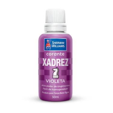 Imagem de Corante líquido xadrez para tintas acrilicas violeta 50ml - SHERWIN-WI