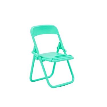 Imagem de Suporte Dobrável para Notebook, Mesa Moderna, Alumínio, Verde, Ajustável, Design Cadeira, Portátil