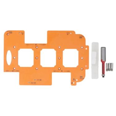 Imagem de Modelos de raio de canto redondo para carpintaria Modelo de mesa de roteador universal de alta precisão para porta-retratos Cadeiras Mesas Ferramenta profissional para marcenaria