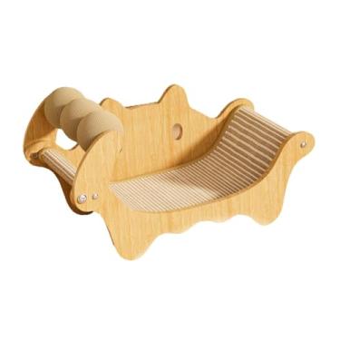 Imagem de Ｂｅｓｇａ Cadeira de sisal para gatos, proteção de móveis com garras estilosas, sofá arranhador para gatos, sofá para cães pequenos, coelhos e filhotes