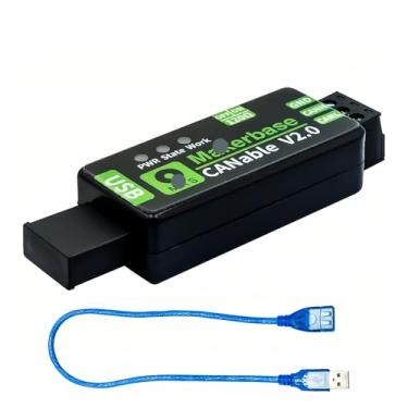 Imagem de Adaptador USB para CANable 2.0 - Atualização de analisador USB para CAN de código aberto, compatível com acessórios para impressora 3D Makerbase MKS CANable V1.0(CANable V2.0 S)