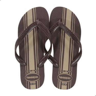 Imagem de Chinelo Masculino Havaianas Color Essential Marrom Café