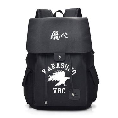 Imagem de Mochila escolar Haikyuus Karasuno Anime Saco escolar 30x16x45cm