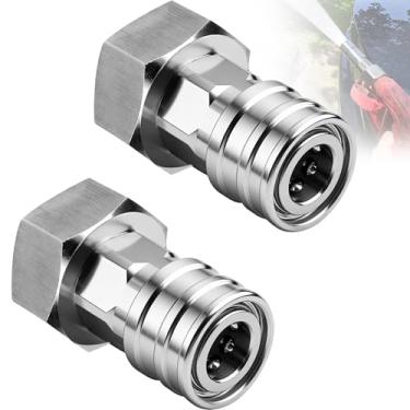 Imagem de Adaptador de mangueira de jardim para lavadora de pressão, 3/10.2 cm GHT para 1/10.2 cm, conector de mangueira para lavador de energia, para lavagem de carro, bocal, acessório de pulverizador, limpeza