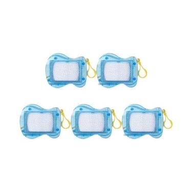 Imagem de Mini Quadro Magnético Portátil Para Crianças Com Chaveiro, Bloco De De