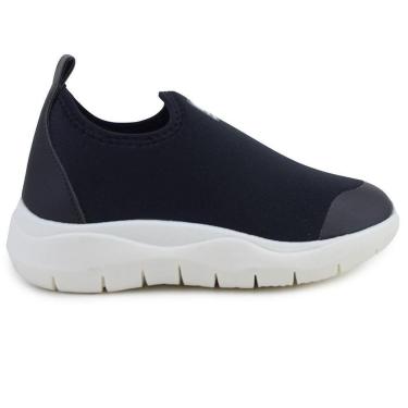 Imagem de Tenis Infantil Menino Novope Liso Preto - 800010-Masculino