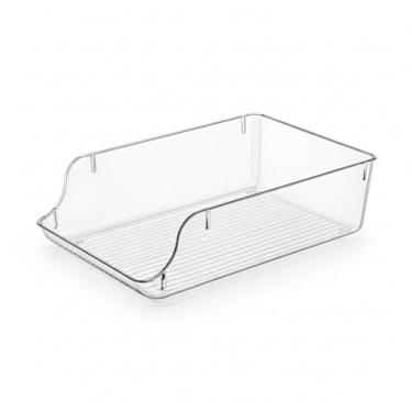 Imagem de Dispenser Transparente de Geladeira Grande para Lata de Cerveja e Refrigerante