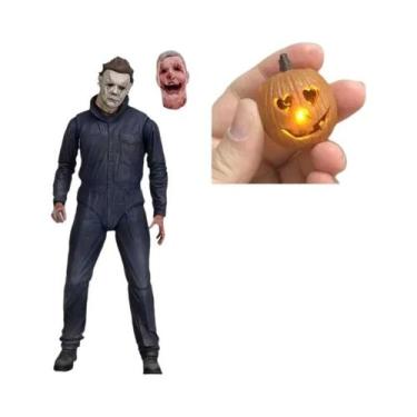 Imagem de Figura De Ação LED De Michael Myers NECA, Brinquedo De Horror De Hallo