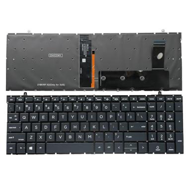 Imagem de Siakoocty Layout americano de substituição para laptop com teclado retroiluminado para HP ProBook 450 G8 455 G8 455R G8 450 G9 455 G9 650 G8 HSN-Q34C-4