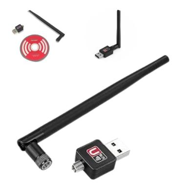 Imagem de Adaptador Wifi para Pc USB 1800Mbps com Antena — Receptor Wireless para PC e Notebook, Conexão 2.4GHz – Alta Velocidade, Compatível com Windows, Linux e MAC PREMIUM MCO