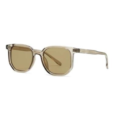 Imagem de VFDHN Óculos de Sol Clássicos Masculinos Moda Feminino Luxo Retrô Lentes Degradê UV400 (TYJ528-4)