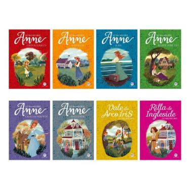 Imagem de Kit 9 Livros - Coleção Anne De Green Gables Com 8 Livros + Diário De A