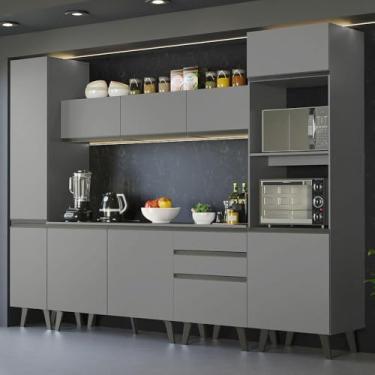 Imagem de Armário de Cozinha Completa 280cm Nice Madesa 01