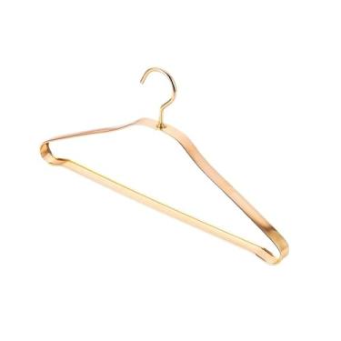 Imagem de Cabide de metal adulto antiderrapante para exibição de roupas para casa cabide de armazenamento de roupas vintage para armário com economia de espaço cabide organizador de pendurar adequado para