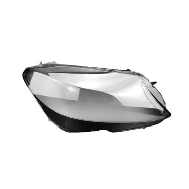 Imagem de Compatível para Benz C-Class W205 2015-2018 C180 C200 C260L C280 C300 Tampa da lente do farol dianteiro do carro Abajur transparente(Left and right)