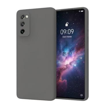 Imagem de Capinha Silicone TPU Premium Compatível Galaxy S20 FE Proteção Completa (Cinza)