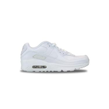 Imagem de Nike Tênis infantil Air Max 90 LTR (CD6864-133, branco/prata metálico/branco/branco), Branco/prata metálico/branco/branco, 6 Big Kid