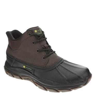 Imagem de Skechers Bota de chuva masculina John Deere Respeitada Swamper, Preto chocolate, 39