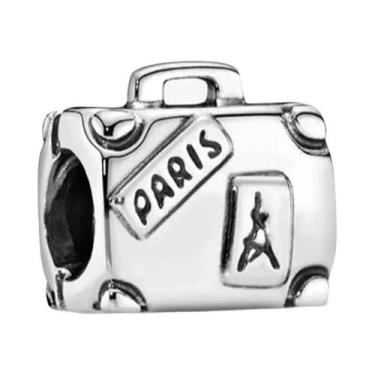 Imagem de Pulseira De Segurança De Viagem Em Prata 925 Para Mulheres, Charme DIY