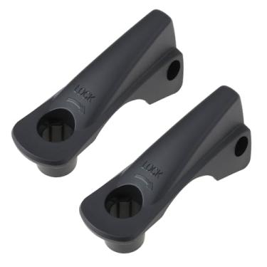 Imagem de LT Easiyl Fivela de 2 peças com caixa de bloqueio 34357 fivela de alça para rack de teto, caixas de carga, porta-bicicletas, compatível com Thule