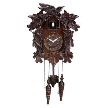 Imagem de Relógio de Parede Cuco Madeira Ipê Herweg, Madeira