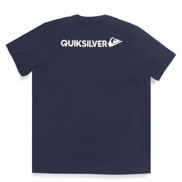 Imagem de Camiseta Quiksilver EBM Square - Azul Marinho-Masculino