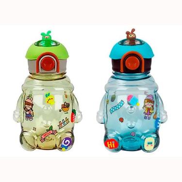 Imagem de Garrafa Infantil Mini Ursinho Cor Sortida 1000ml R3580 - BBR Toys