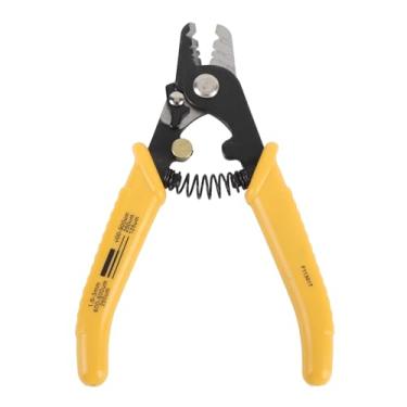 Imagem de Descascador de fibra óptica ferramenta de corte de fio portátil com fivela de segurança para cabo de fibra nua Pigtail