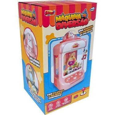 Imagem de Maquina pega bichinhos rosa zoop - Zoop Toys, UN