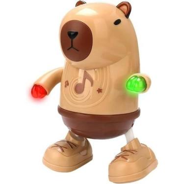 Imagem de Brinquedo Capivara Dançante Interativa Divertida Com Luzes E Músicas. 