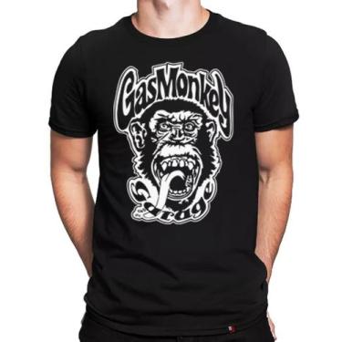 Imagem de Camiseta Gas Monkey Garage Dallas Texas Restaurações Geek - King Of Ge