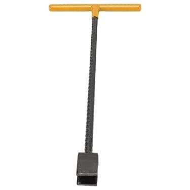 Imagem de Generic Chave de Chave para Medidor de água, Aço Durável, Alça Em T, Ferramenta Utilitária de 4 Vias para Torneiras de Válvulas, à Prova de Ferrugem para Válvulas de Sprinkler, 16,14 X 7,68 pol.