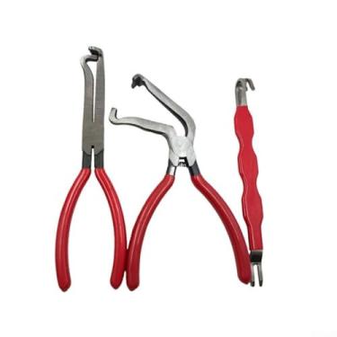 Imagem de Professional Automotive Disconnect Pliers Set - Lightweight & Ergonomic 3-Piece Tool Kit Easy One-Handed Operation(3pcs)