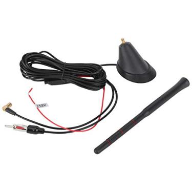 Imagem de Keenso Antena FM, Antena DAB + FM para Carro, de Rádio Digital Universal para Montagem No Teto Com Luz Indicadora de Energia, para Veículo RV Caminhão 12V ABS PVC