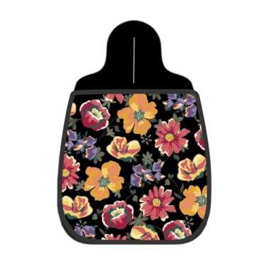 Imagem de Lixeira De Carro Organizador Lixinhocar Flores Quentes Fundo Noturno