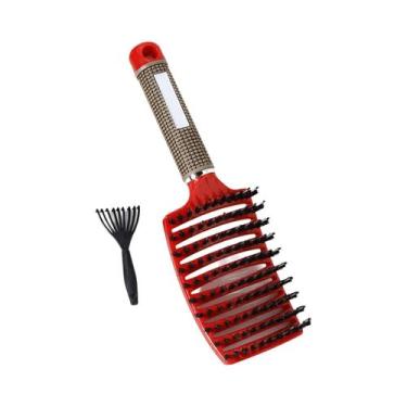 Imagem de Conjunto De Pentes Grandes Curvados Para Perucas De Cabelo Natural, 2 