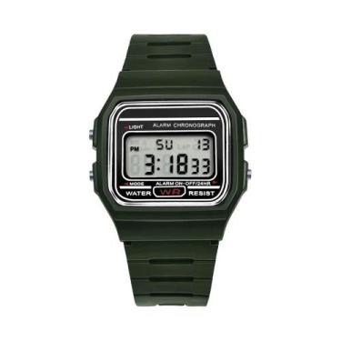 Imagem de Relógio Digital LED Esportivo Feminino Multifuncional Para Atividades 