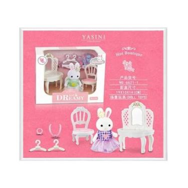 Imagem de Brinquedo De Maquiagem Infantil Para Brincar Em Casa Coelhinho Simulaç