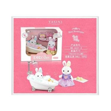 Imagem de Brinquedo De Maquiagem Infantil Para Brincar Em Casa Coelhinho Simulaç