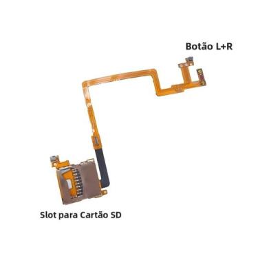 Imagem de Módulo Leitor De Cartão SD Para Nintendo DSi, Cabo Flexível De Reparo,
