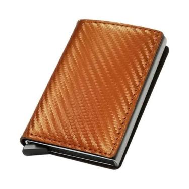 Imagem de Porta-Cartões Slim RFID Para Homens E Mulheres, Carteira Minimalista I