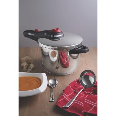 Imagem de Panela de Pressão Tramontina Solar Inox Fundo Triplo 22cm 6L