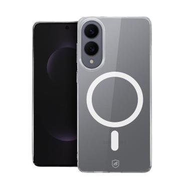 Imagem de Capa para Samsung Galaxy S25 Edge - Crystal Slim Magsafe - NÃO AMARELA - Transparente - Gshield