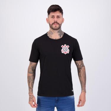 Imagem de Camiseta Corinthians Brasão Masculina-Masculino